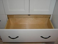 open drawer